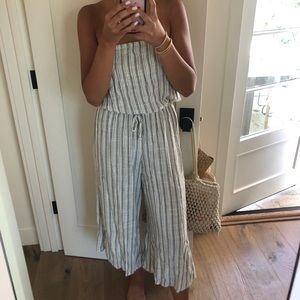 Shop planet blue stripe jumpsuit